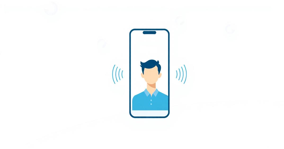 Creator recording an AI talking head video