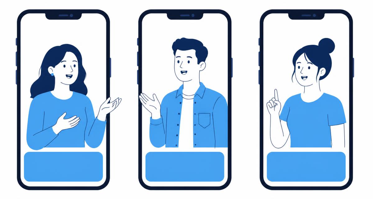 Phone showing a vertical Reel made with an AI avatar